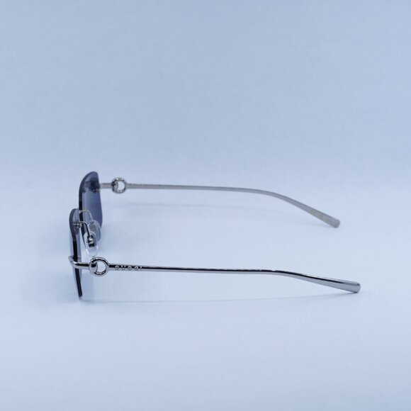 Exclusive Sale!  New Gucci GG1703S 003 Sunglasses - Silver Frame, Blue Lenses main image 6